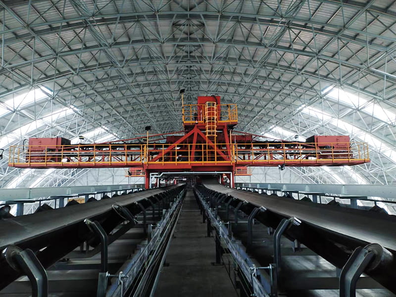 Belt Conveyor System Of ANSTEEL Extension Project